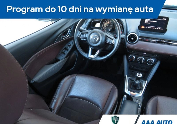 Mazda CX-3 cena 68000 przebieg: 114468, rok produkcji 2017 z Krzanowice małe 232